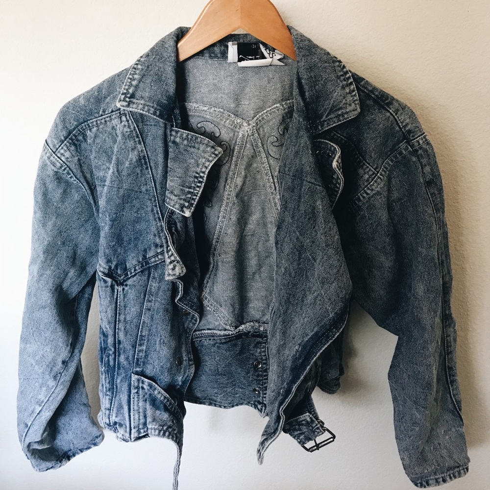 Vintage denim jacket!